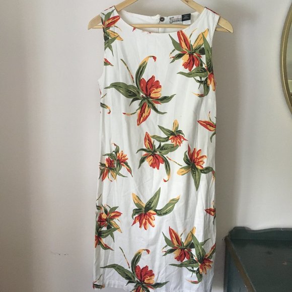 womens floral shift dress